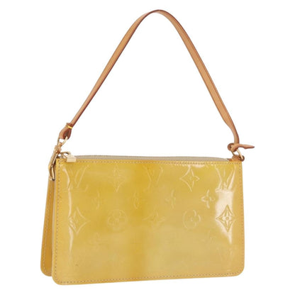 Louis Vuitton LOUIS VUITTON Monogram Vernis Lexington Accessory Pouch Beige M91010 Authentic 165721 Bag