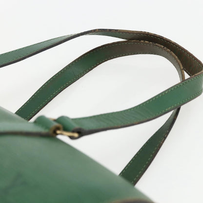 Louis Vuitton LOUIS VUITTON Epi Soufflot Hand Bag Green M52224 LV Authentic 170774