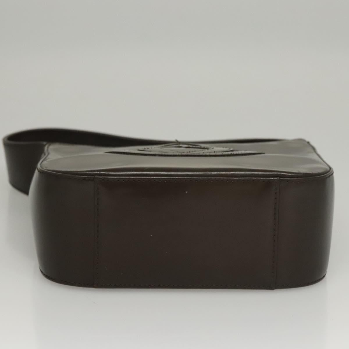 Gucci GUCCI Shoulder Bag Patent leather Brown 007 2023 0249 Authentic 117516