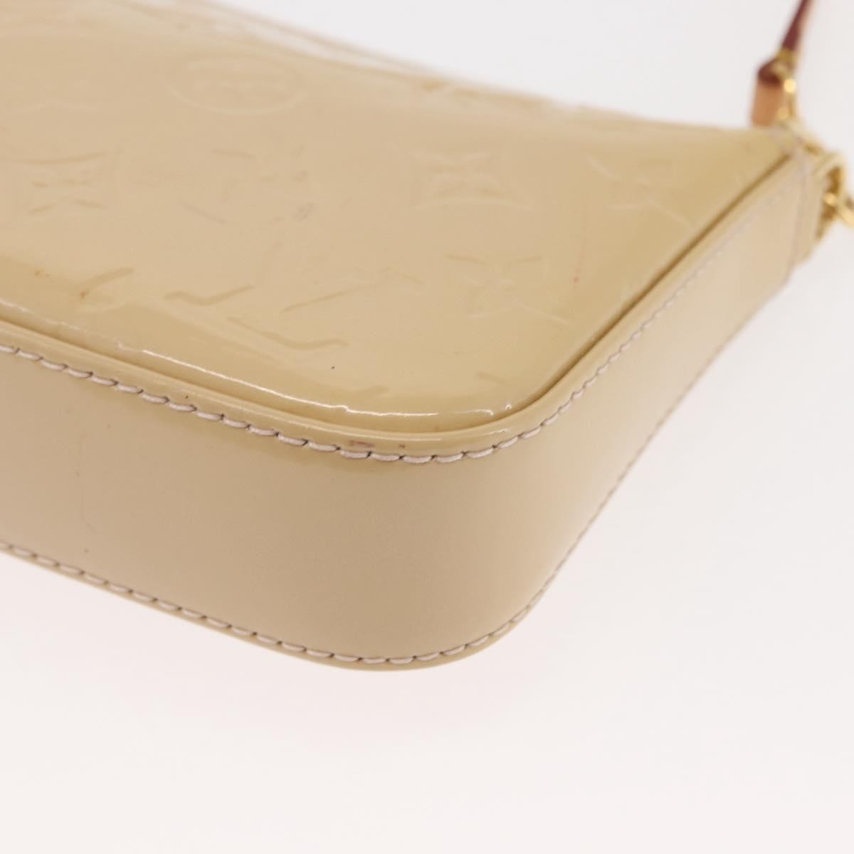 Louis Vuitton LOUIS VUITTON Vernis Pochette Accessoires Rose Angelique M90072 LV Authentic ep11176 Bag