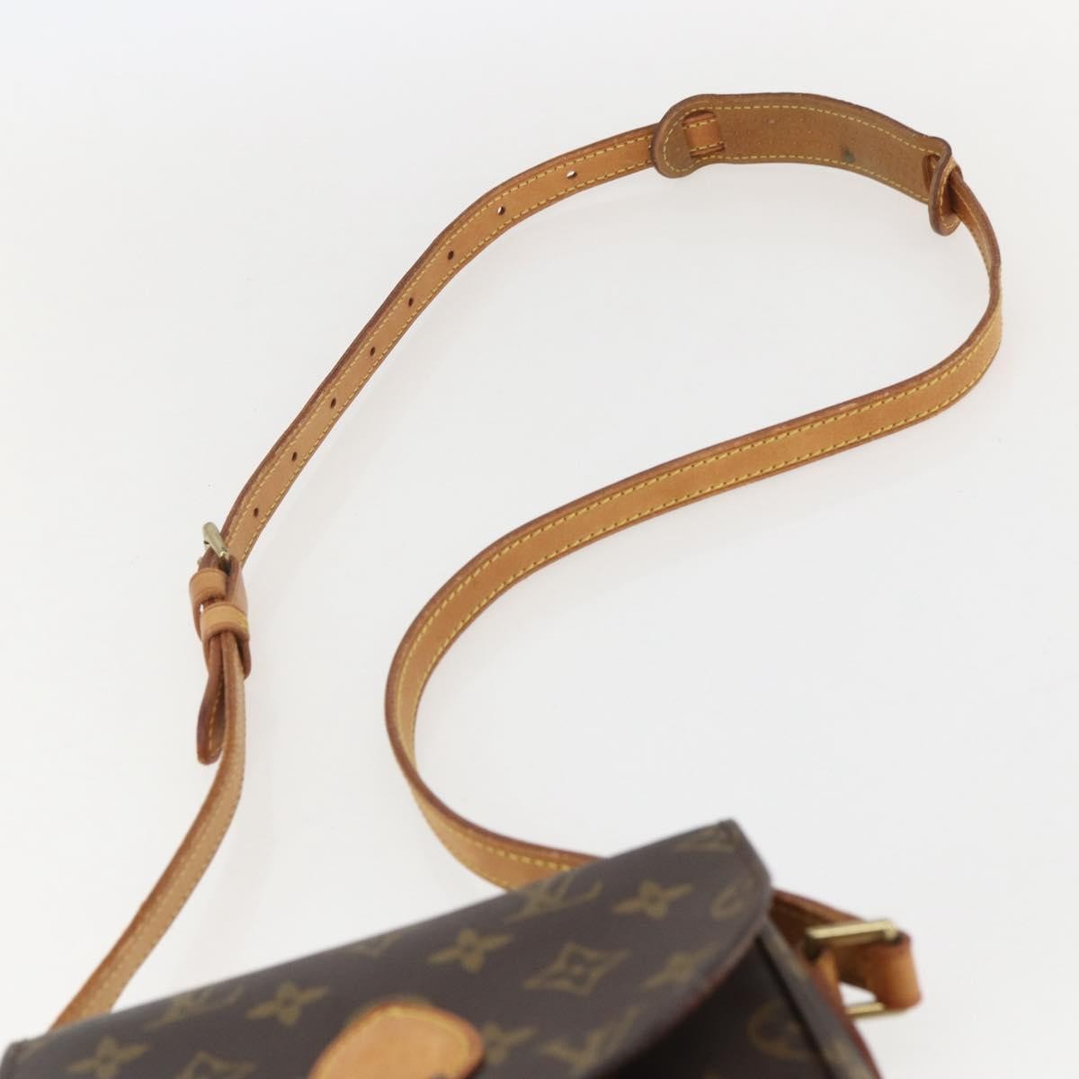 Louis Vuitton LOUIS VUITTON Monogram Saint Cloud PM Shoulder Bag M51244 LV Authentic 159544