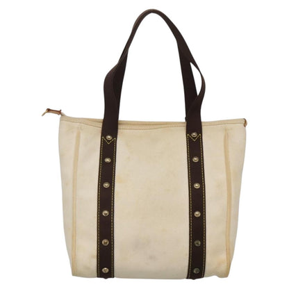 Louis Vuitton LOUIS VUITTON Cabas MM Antigua Tote Bag Brown Beige M40036 LV Authentic bs29237