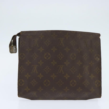 Burberrys Burberrys Louis Vuitton Monogram Clutch Bag PVC Vintage 3 Set Beige Authentic am9305