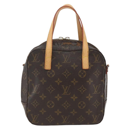Louis Vuitton LOUIS VUITTON Monogram Spontini Hand Bag M47500 LV Authentic 165090