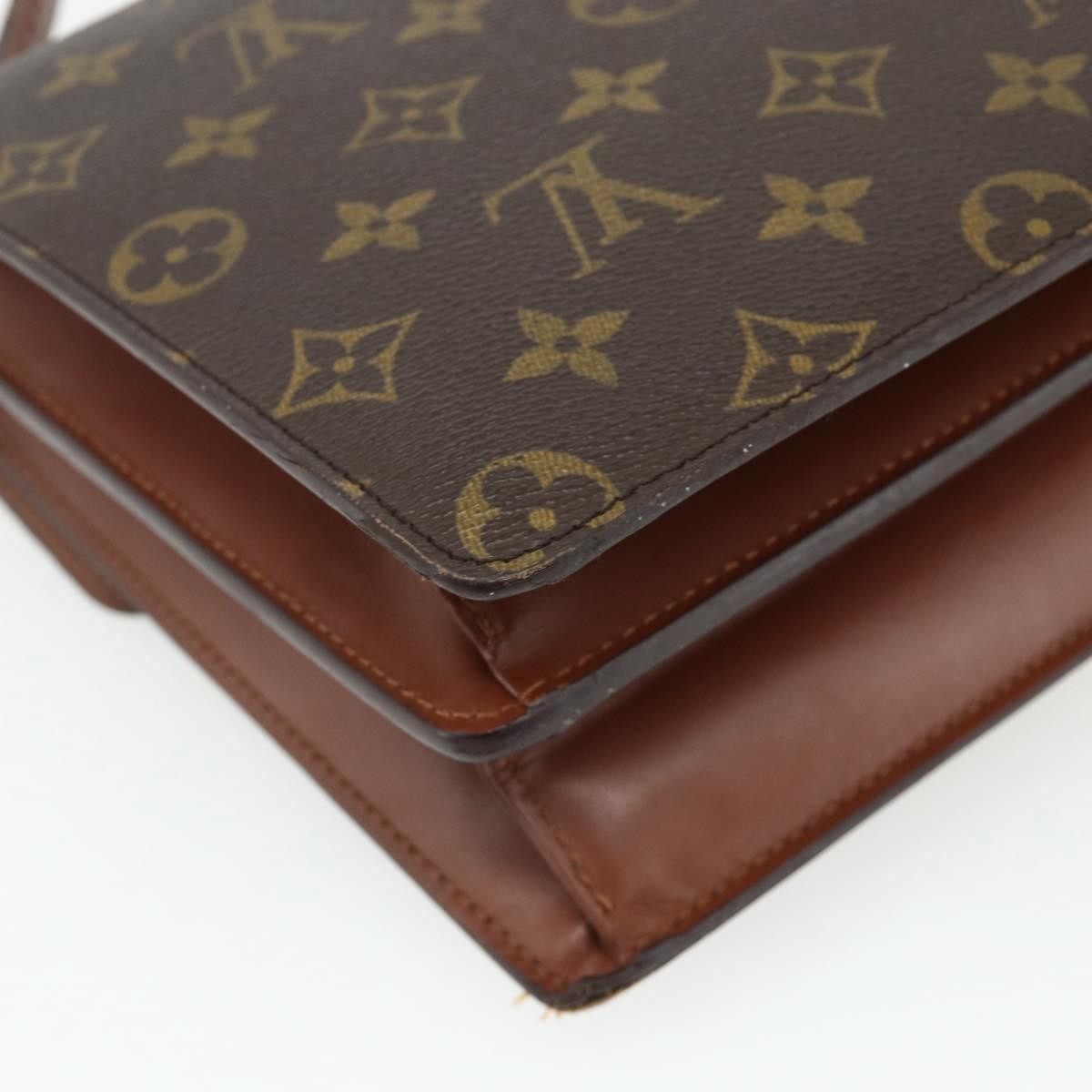 Louis Vuitton LOUIS VUITTON Monogram Concorde Hand Bag M51190 LV Authentic YKZ1542