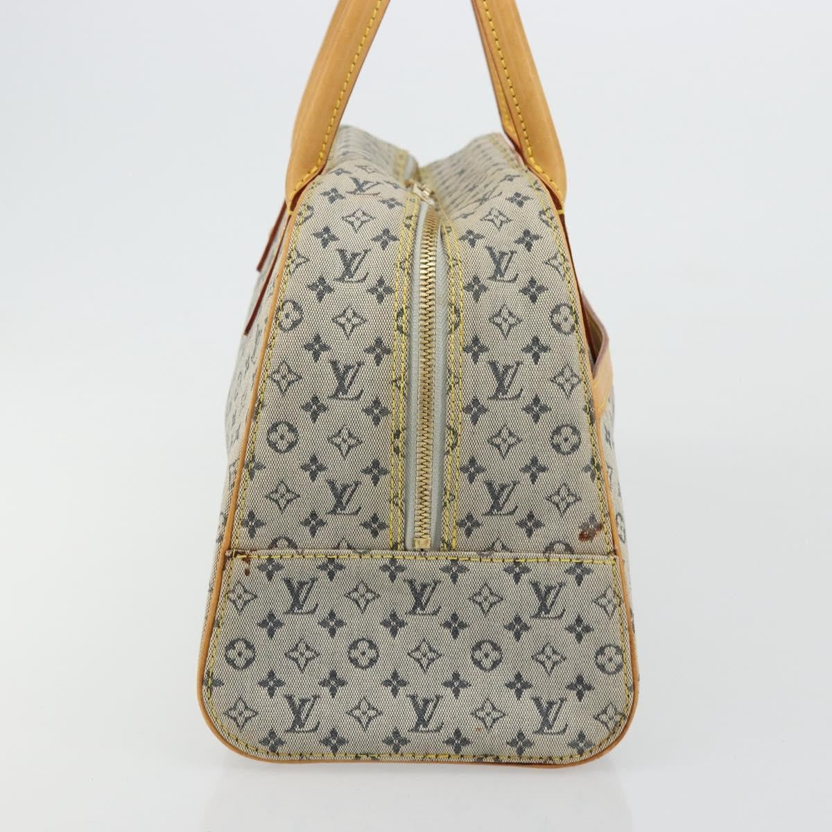 Louis Vuitton LOUIS VUITTON Monogram Mini Marie Hand Bag Blue M92003 LV Authentic ep14206