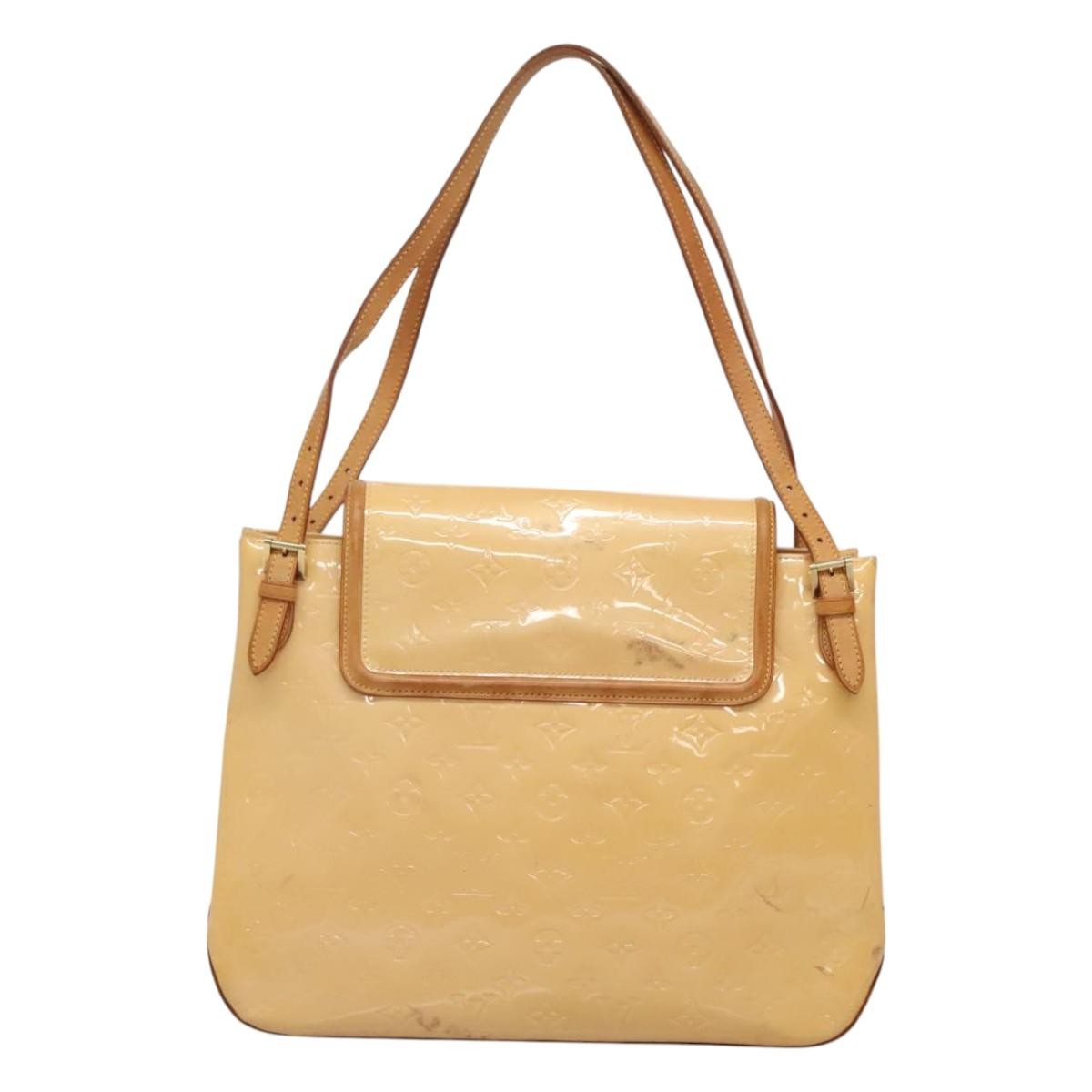 Louis Vuitton LOUIS VUITTON Vernis Biscayne Bay GM Bag Marshmallow Pink M91284 LV Authentic 118449