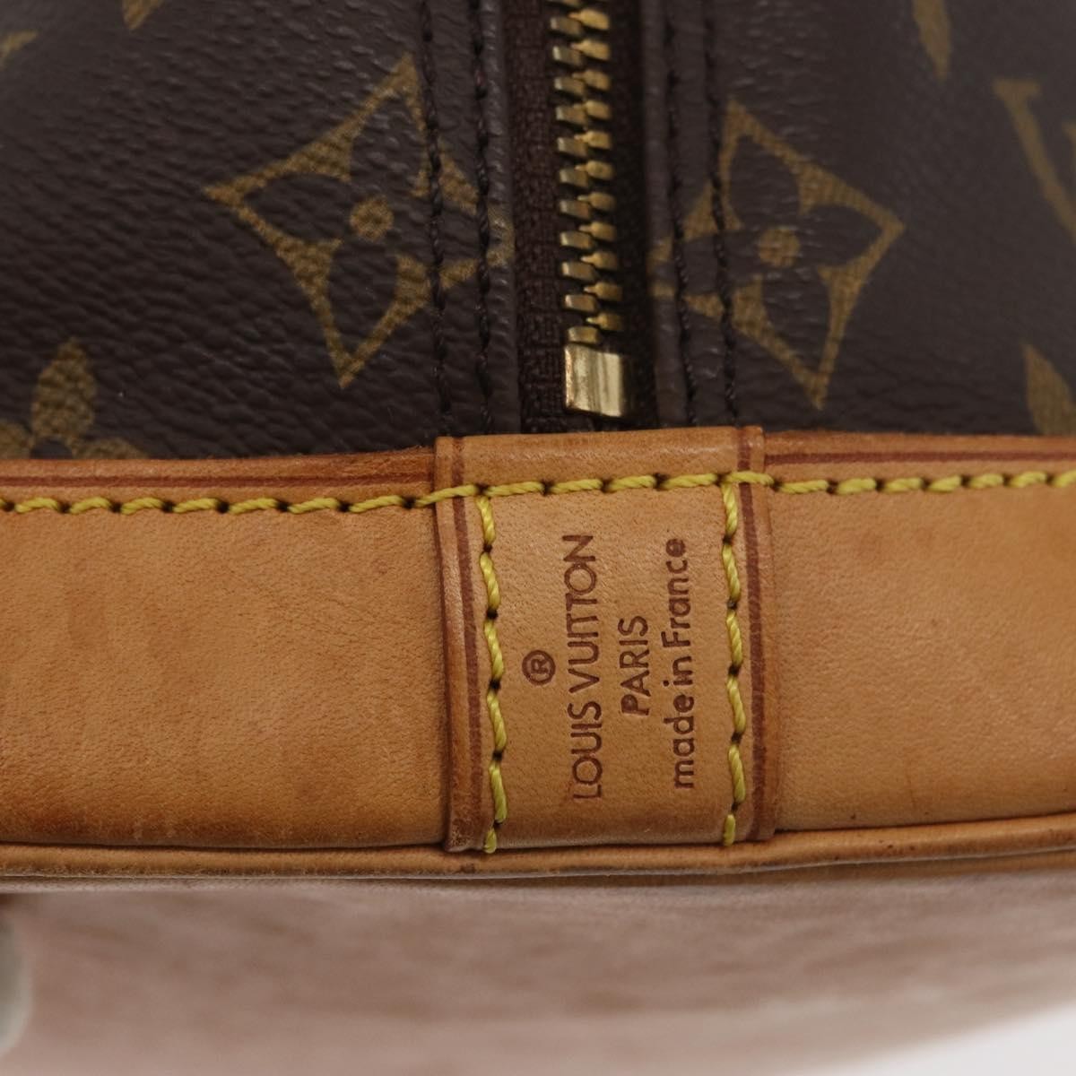 Louis Vuitton LOUIS VUITTON Monogram Alma Hand Bag M51130 LV Authentic 144200