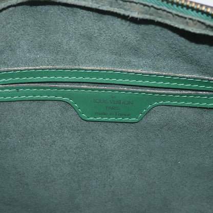 Louis Vuitton LOUIS VUITTON Epi Soufflot Hand Bag Green M52224 LV Authentic 170774