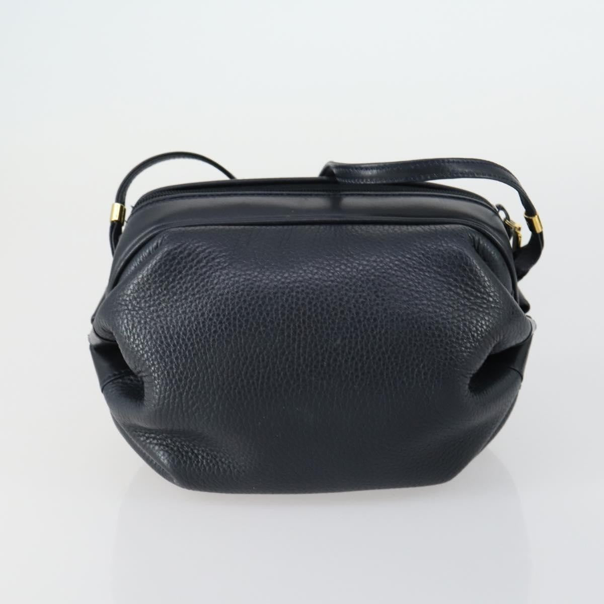Gucci GUCCI GG Canvas Shoulder Bag Leather 6 Set Beige Black Navy Authentic fm4975