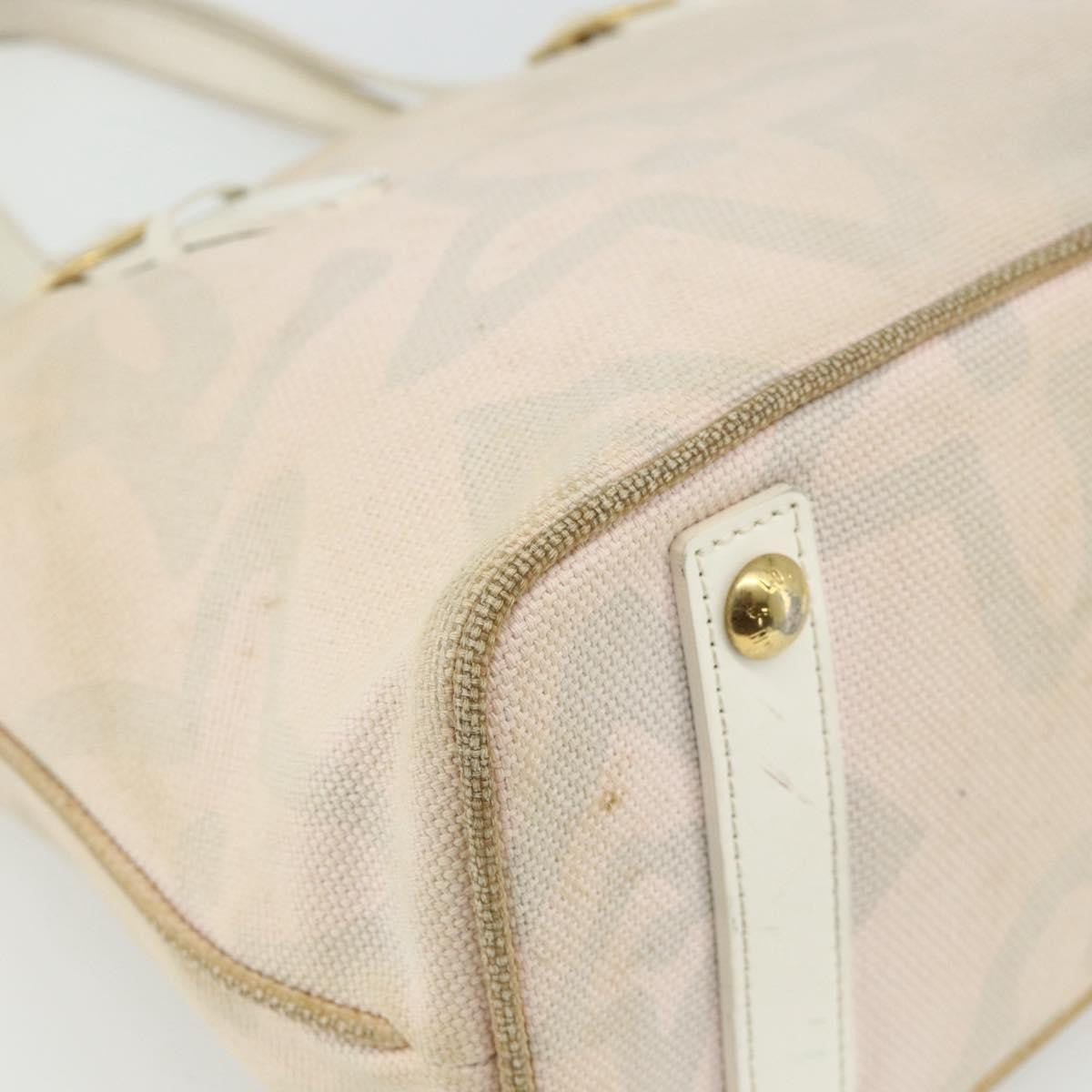 Louis Vuitton LOUIS VUITTON Cruise line Taicienne PM Bag Canvas Pink M95672 LV Authentic ep14376