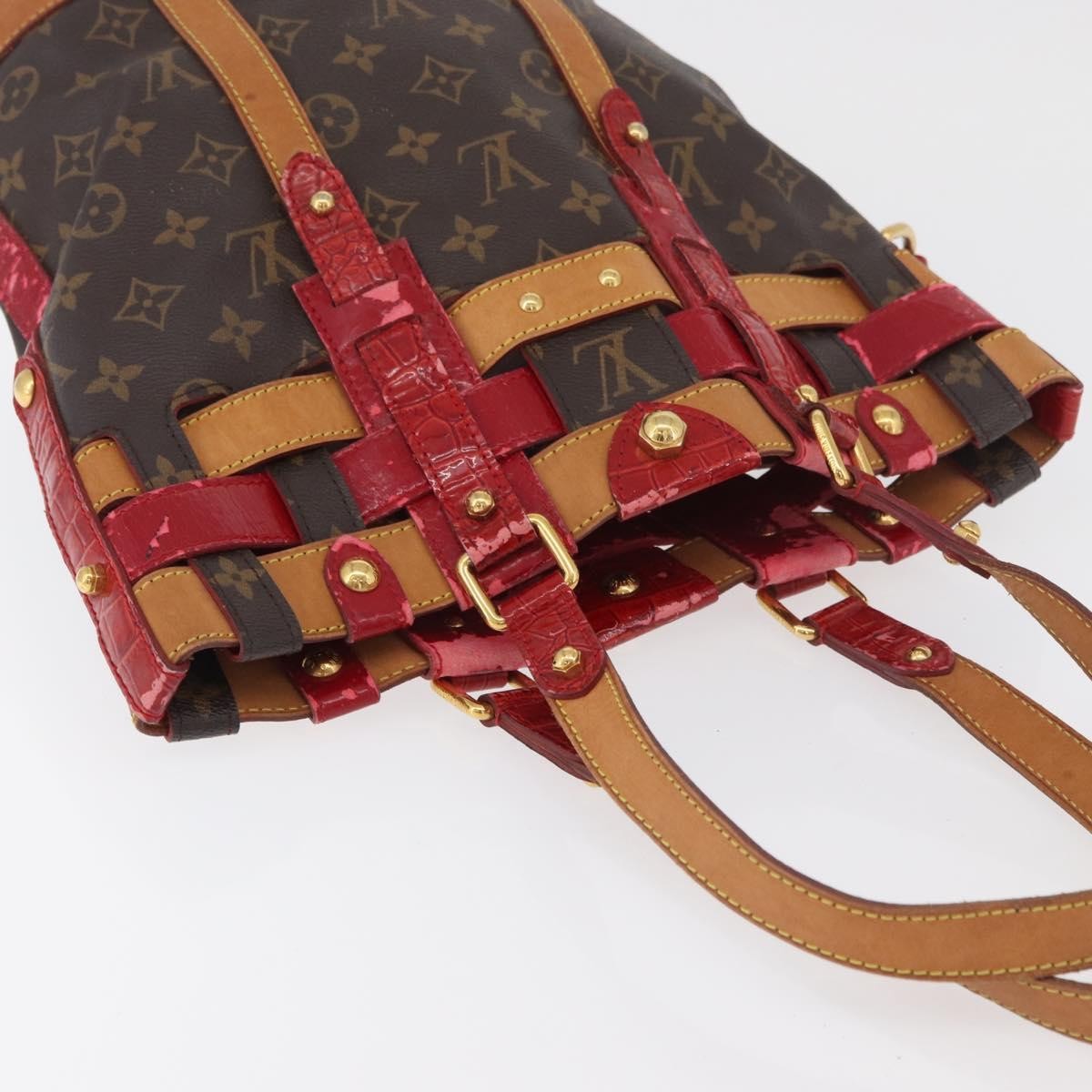 Louis Vuitton LOUIS VUITTON Monogram Ruby Neo bucket Tote Bag M95613 LV Authentic 149145
