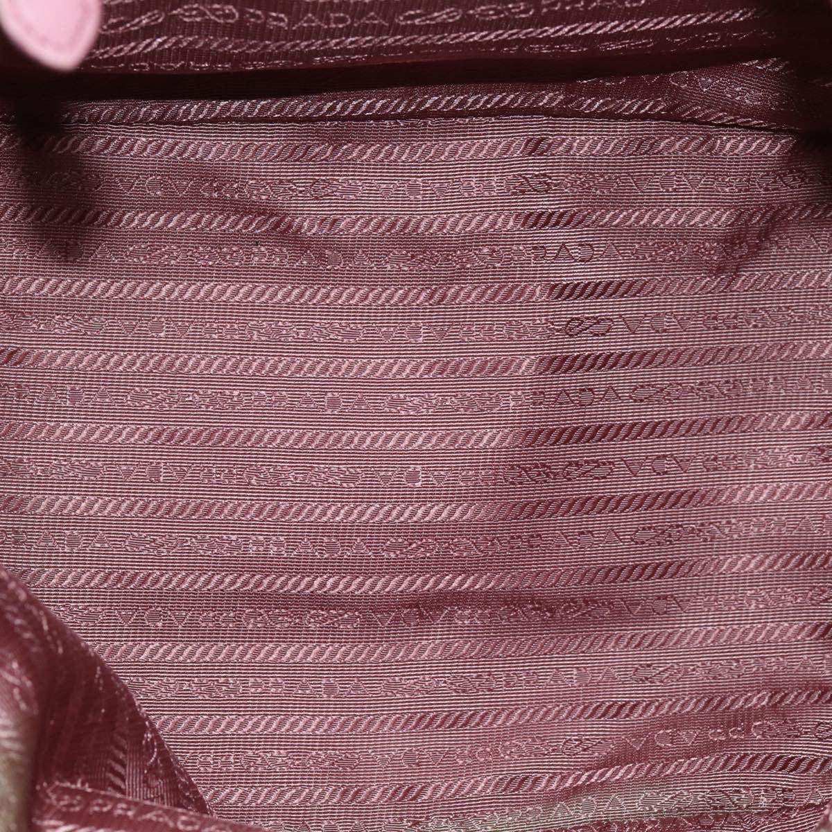 Prada PRADA Hand Bag Nylon 2way Pink Authentic 75584