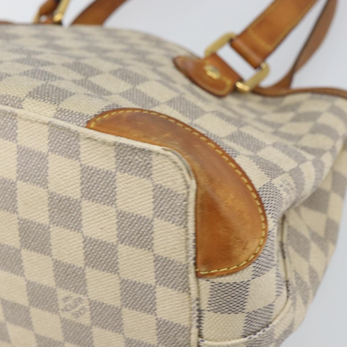 Louis Vuitton LOUIS VUITTON Damier Azur Hampstead PM Tote Bag N51207 LV Authentic 162093
