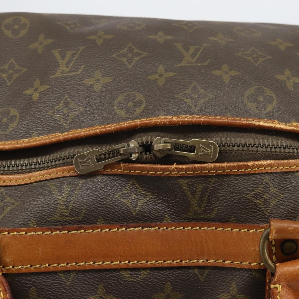 Louis Vuitton LOUIS VUITTON Monogram Sac Chassour 45 Boston Bag M41922 LV Authentic ka2167