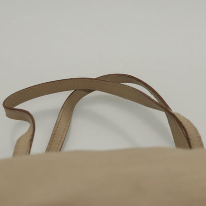 Celine CELINE Hand Bag Leather Beige Authentic 117663