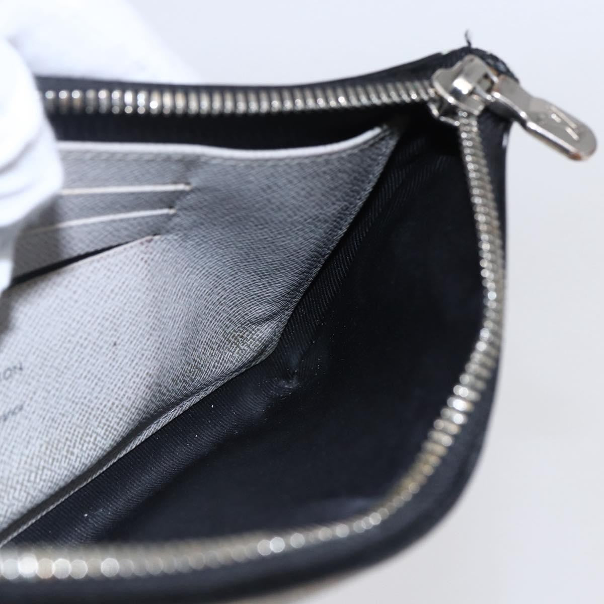 Louis Vuitton LOUIS VUITTON Monogram Taigarama Pochette Discovery PM Gray M30279 Authentic 147372 Bag