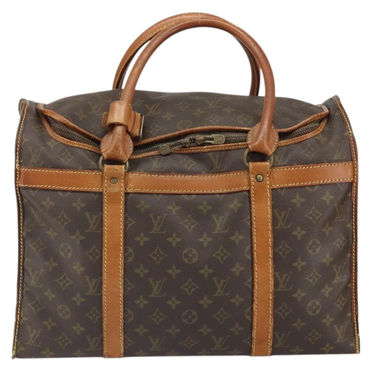 Louis Vuitton LOUIS VUITTON Monogram Sac Chassour 45 Boston Bag M41922 LV Authentic ka2167