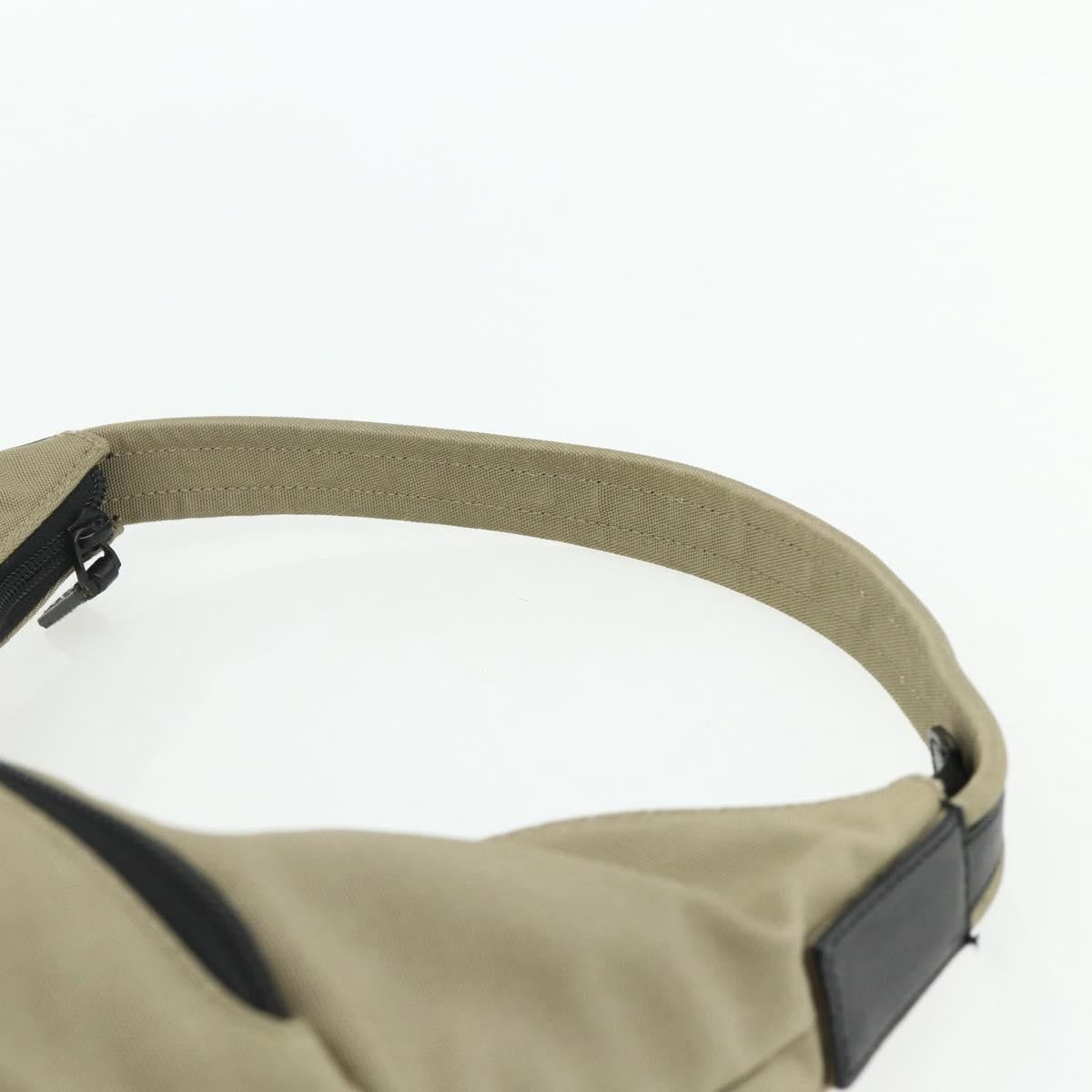 Gucci GUCCI Shoulder Bag Nylon Beige 001 3380 1705 Authentic ti3889