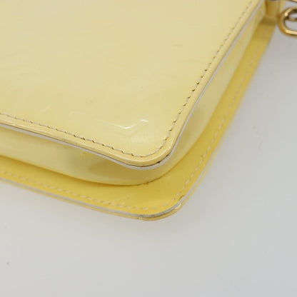 Louis Vuitton LOUIS VUITTON Monogram Vernis Lexington Pouch Beige M91010 LV Authentic mr2421 Bag