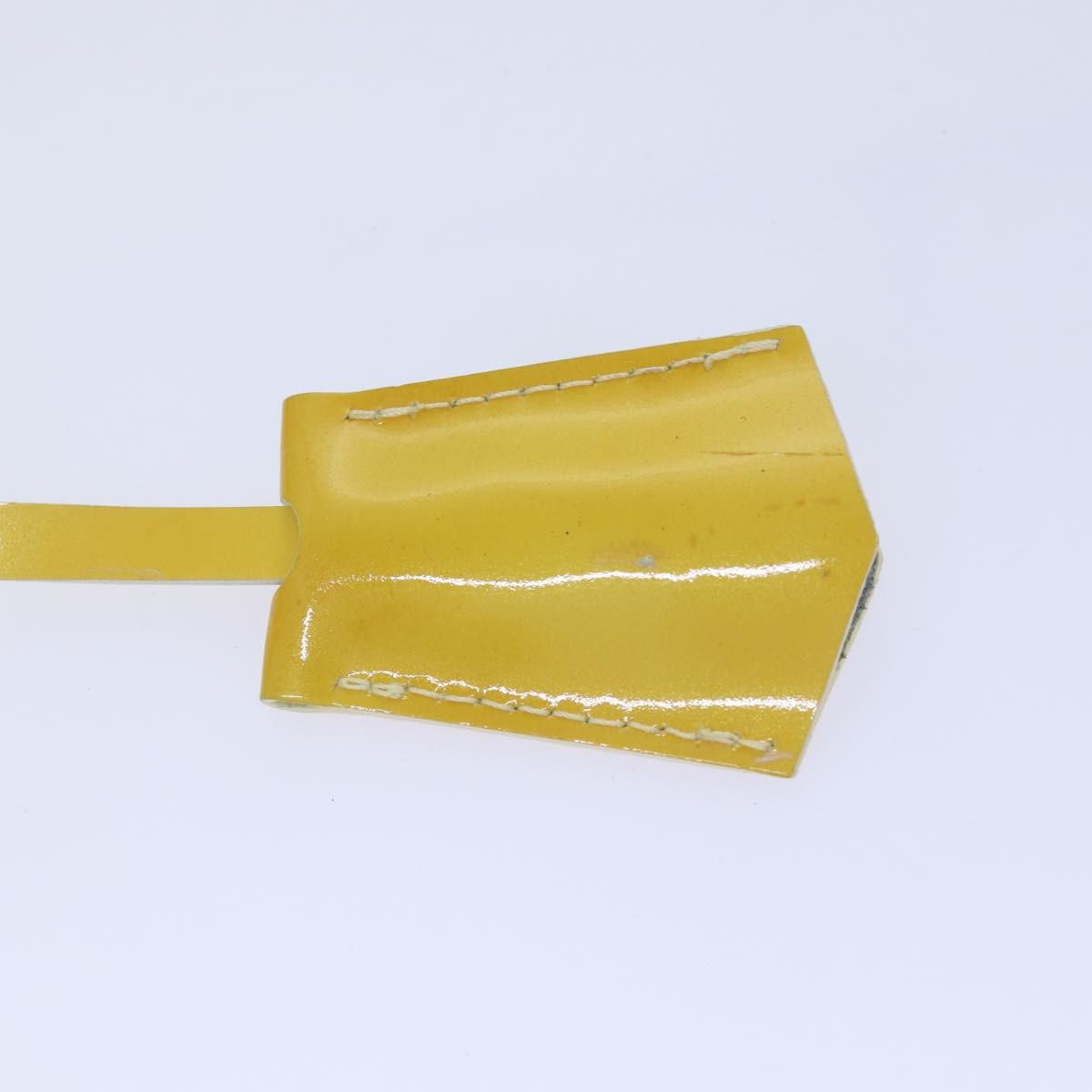 Louis Vuitton LOUIS VUITTON Monogram Vernis Spring Street Bag Lime Yellow M91068 Authentic 86715