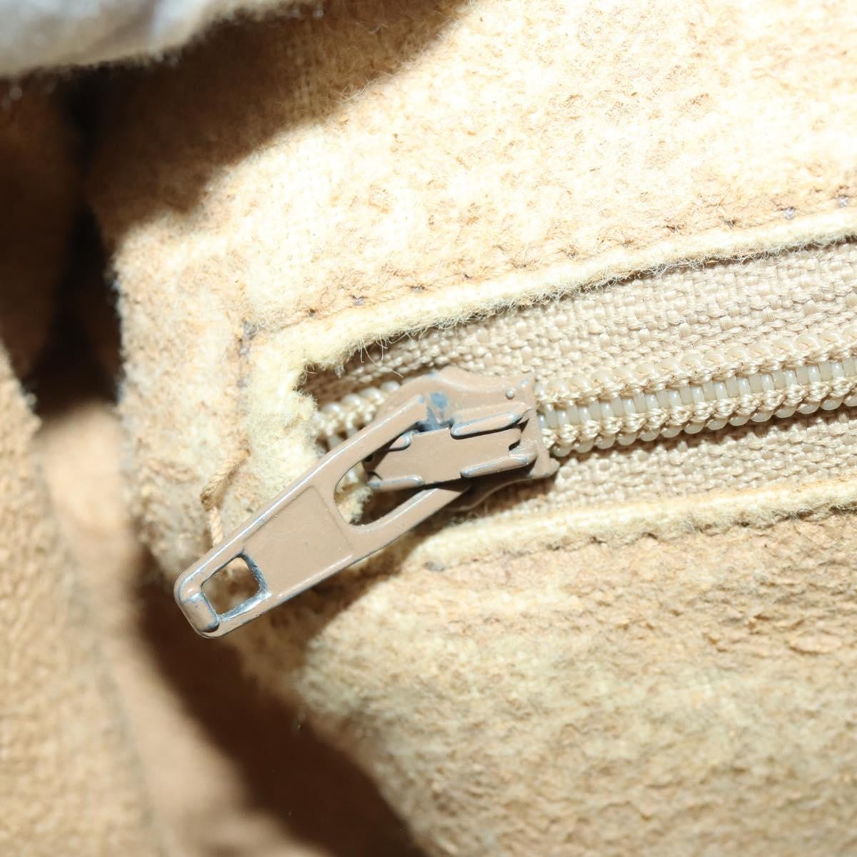 Gucci GUCCI Micro GG Supreme Web Sherry Line Bag PVC Beige 002 58 4422 Authentic 160595