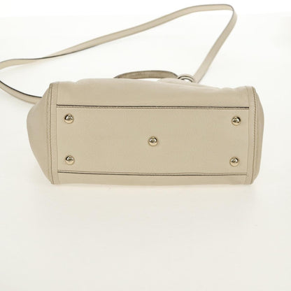 Gucci GUCCI Soho Shoulder Bag Leather 2way White Authentic ki5995
