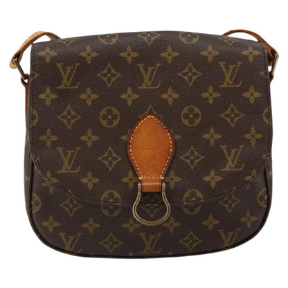 Louis Vuitton LOUIS VUITTON Monogram Saint Cloud GM Shoulder Bag M51242 LV Authentic bs30024