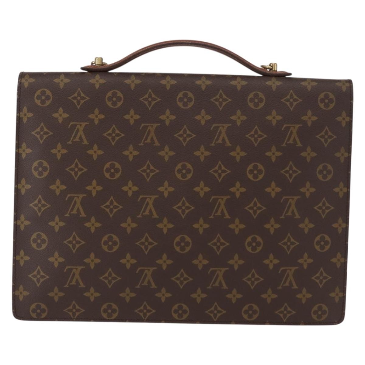 Louis Vuitton LOUIS VUITTON Monogram Porte Documents Bandouliere Bag M53338 LV Authentic 150924