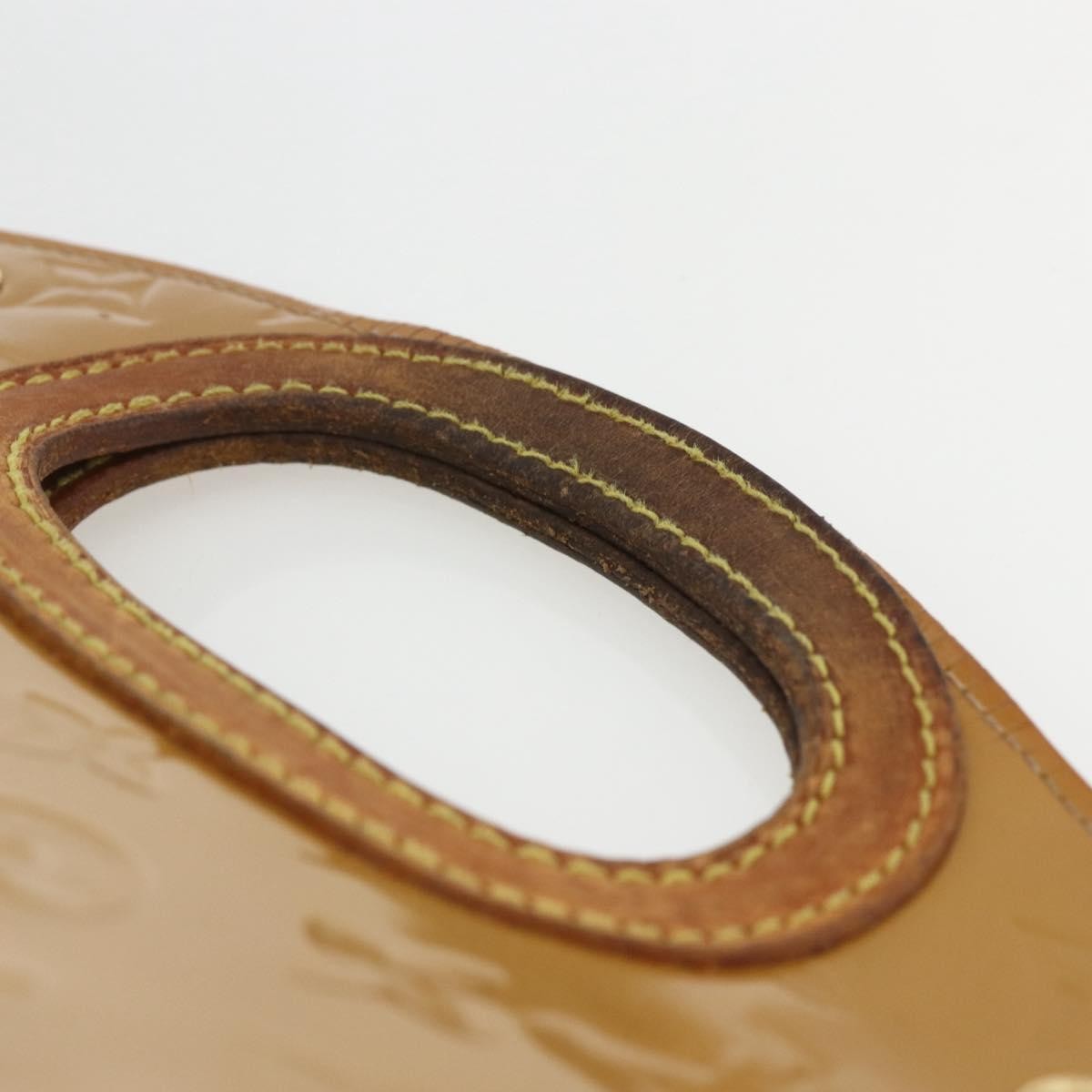 Louis Vuitton LOUIS VUITTON Monogram Vernis Maple Drive Bag Noisette M91376 LV Authentic 169608