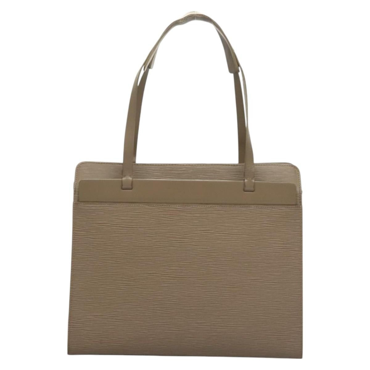 Louis Vuitton LOUIS VUITTON Epi Croisette PM Tote Bag Lilac M5249B LV Authentic bs26515