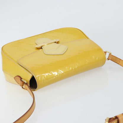 Louis Vuitton LOUIS VUITTON Vernis Bell Flower GM Shoulder Bag Broncorail M91706 Authentic BA9045