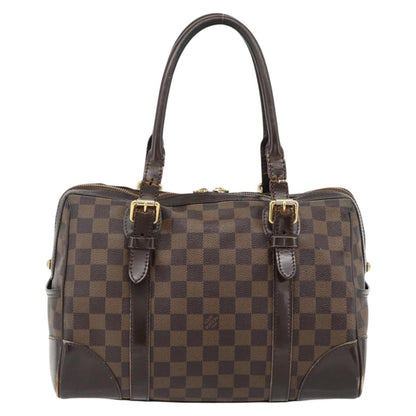 Louis Vuitton LOUIS VUITTON Damier Ebene Berkeley Hand Bag N52000 LV Authentic 180651