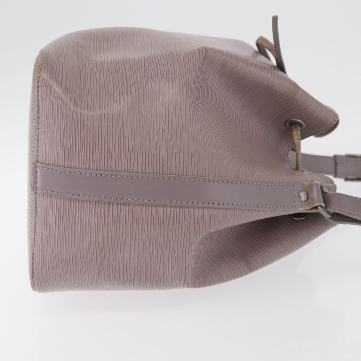 Louis Vuitton LOUIS VUITTON Epi Petit Noe Shoulder Bag Lilac M4410B LV Authentic 179433