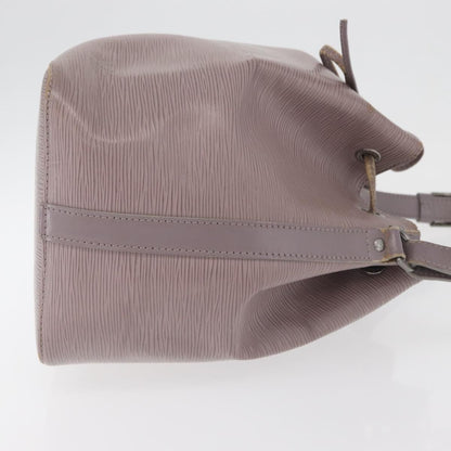 Louis Vuitton LOUIS VUITTON Epi Petit Noe Shoulder Bag Lilac M4410B LV Authentic 179433