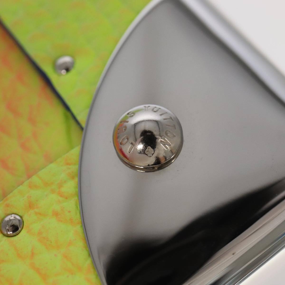 Louis Vuitton LOUIS VUITTON Taurillon Illusion Cotoville 40 Trunk Multicolor LV Authentic yk15763S Bag