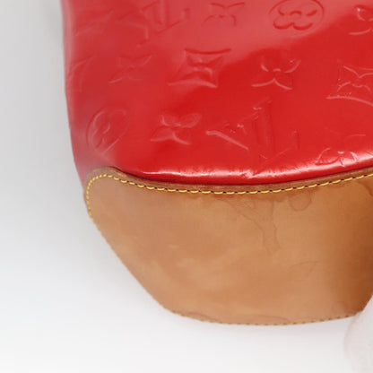 Louis Vuitton LOUIS VUITTON Monogram Vernis Biscayne Bay GM Bag Rouge M91287 LV Authentic 139917