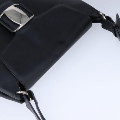 Salvatore Ferragamo Salvatore Ferragamo Shoulder Bag Patent leather Black Authentic bs21286