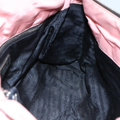 Prada PRADA Shoulder Bag Nylon Pink Authentic 107515