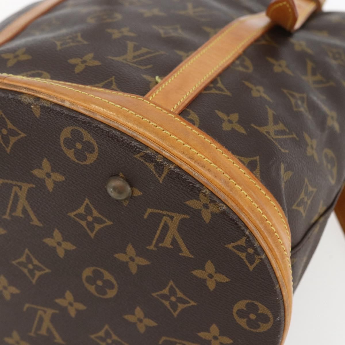 Louis Vuitton LOUIS VUITTON Monogram Bucket GM Shoulder Bag M42236 LV Authentic 156236