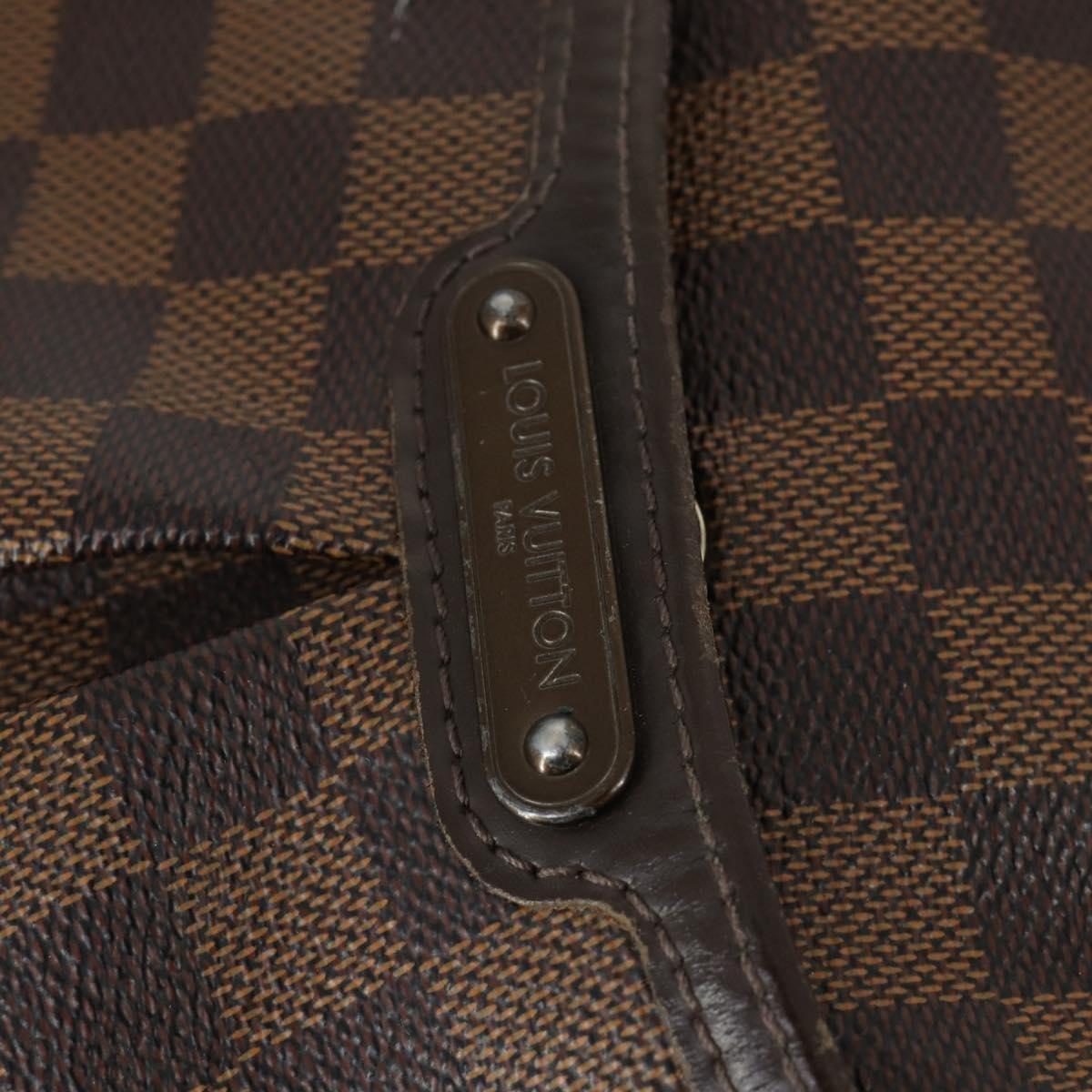 Louis Vuitton LOUIS VUITTON Damier Ebene Bloomsbury PM Shoulder Bag N42251 LV Authentic 169066