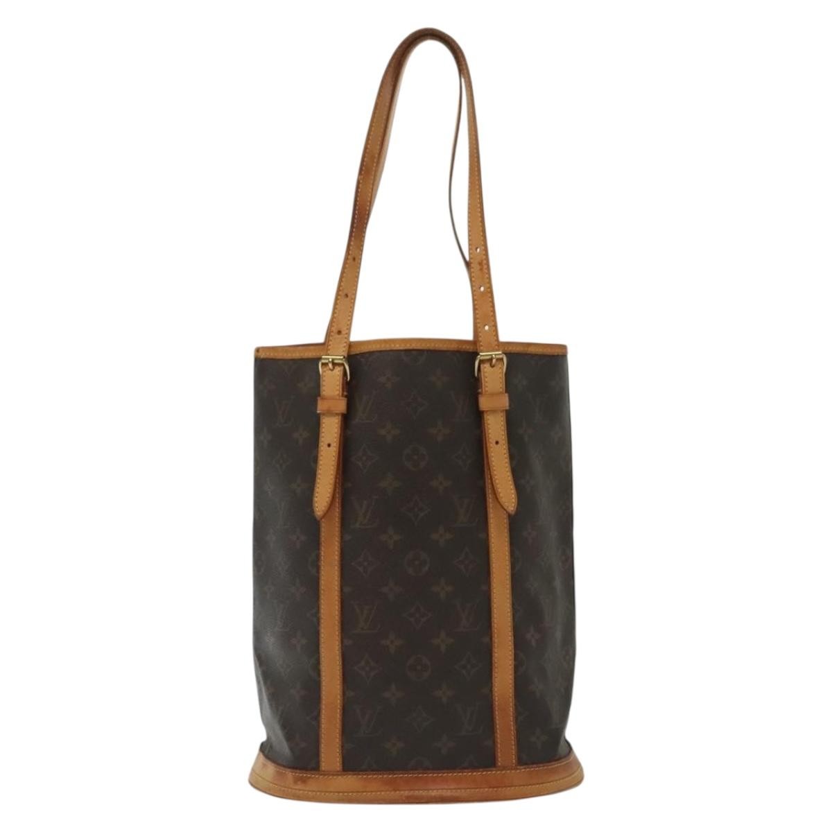 Louis Vuitton LOUIS VUITTON Monogram Bucket GM Shoulder Bag M42236 LV Authentic 138021