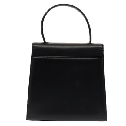 Givenchy GIVENCHY Hand Bag Leather Black Authentic am6590