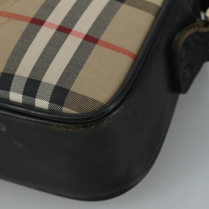 Burberrys Burberrys Nova Check Shoulder Bag Canvas Beige Authentic th5571