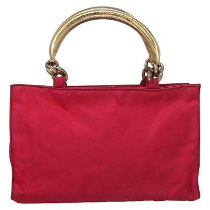 Prada PRADA Hand Bag Nylon Pink Authentic 109805