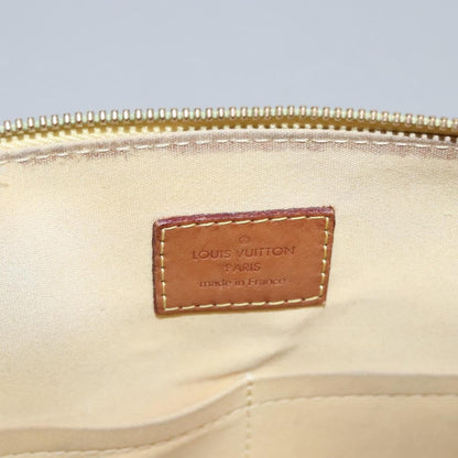 Louis Vuitton LOUIS VUITTON Monogram Vernis Alma PM Hand Bag Citrin M90101 LV Authentic EC497