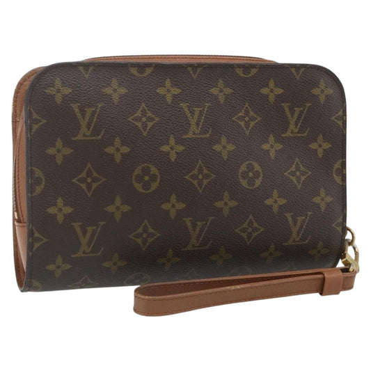 Louis Vuitton LOUIS VUITTON Monogram Orsay Clutch Bag M51790 LV Authentic 120655