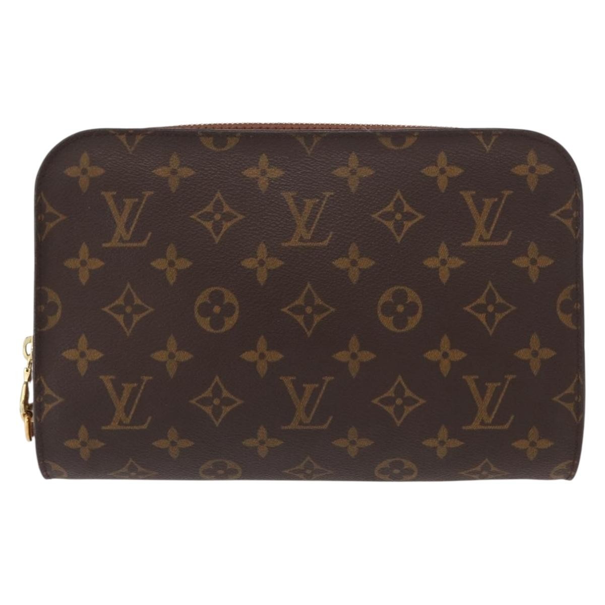 Louis Vuitton LOUIS VUITTON Monogram Orsay Clutch Bag M51790 LV Authentic gh1594