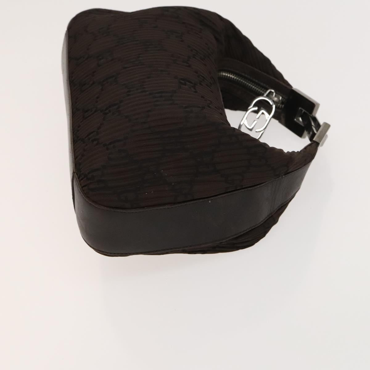 Gucci GUCCI GG Canvas Crystal Shoulder Bag 2 Set Beige Brown Authentic hk2866