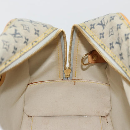 Louis Vuitton LOUIS VUITTON Monogram Mini Marie Hand Bag Blue M92003 LV Authentic ep14206